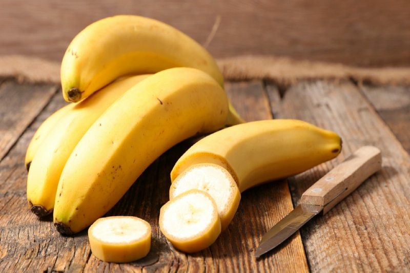 pokrojone banany