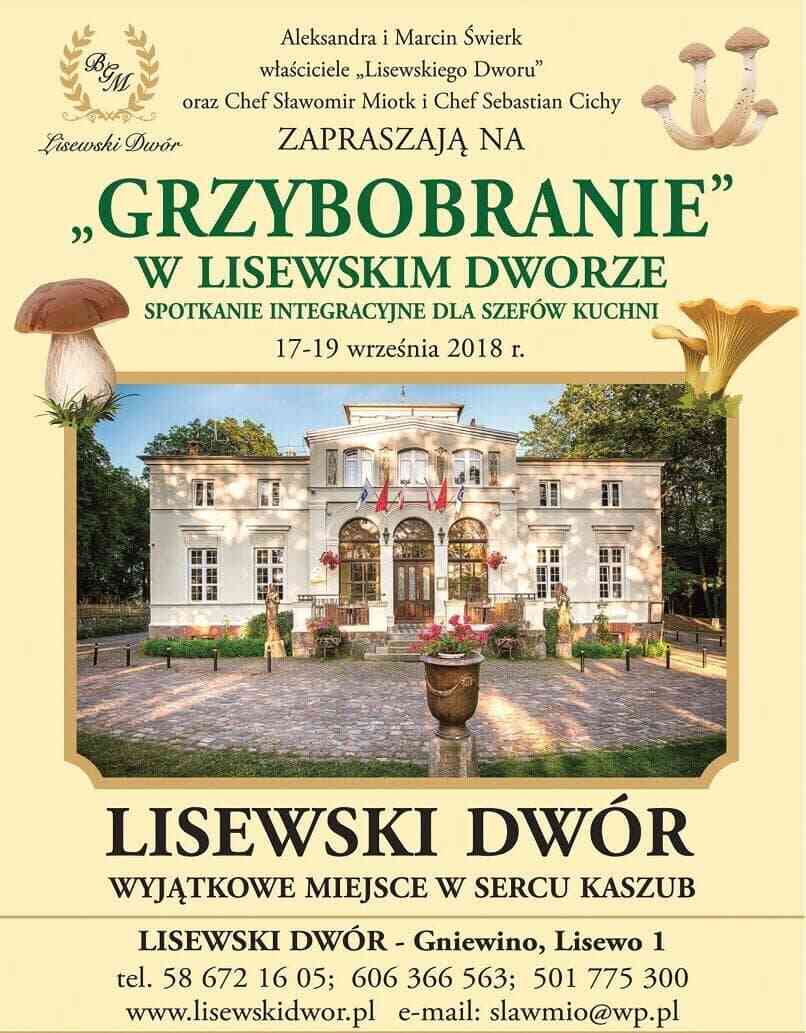 Grzybobranie w Lisewskim Dworze