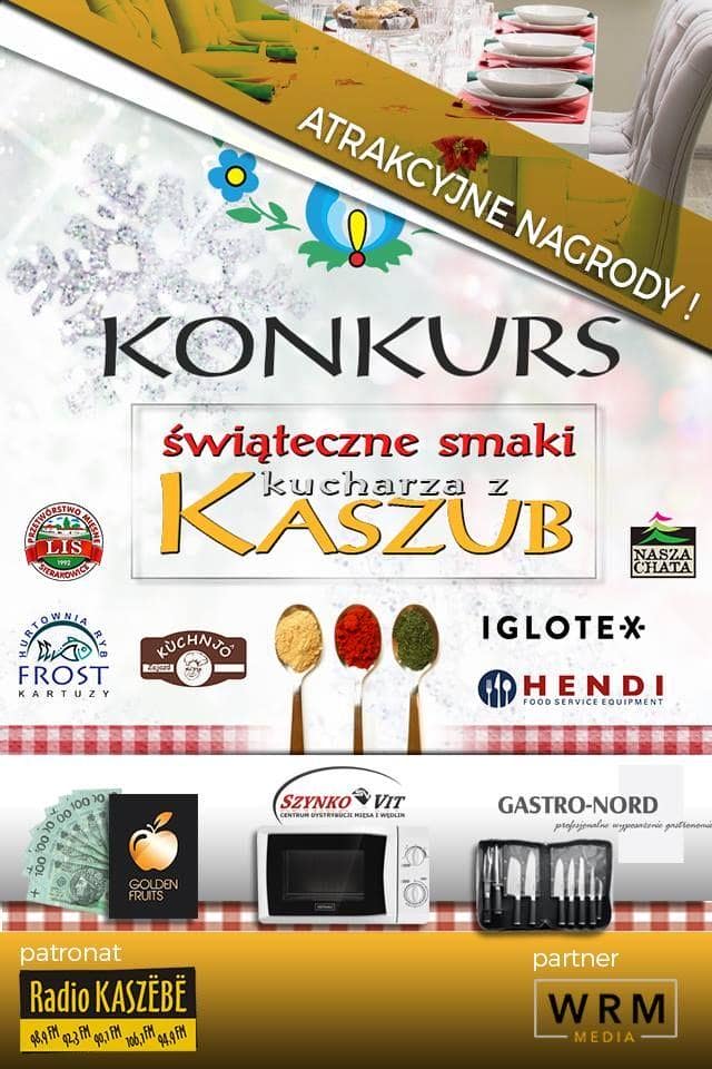 Konkurs kulinarny: Świąteczne smaki Kucharza z Kaszub